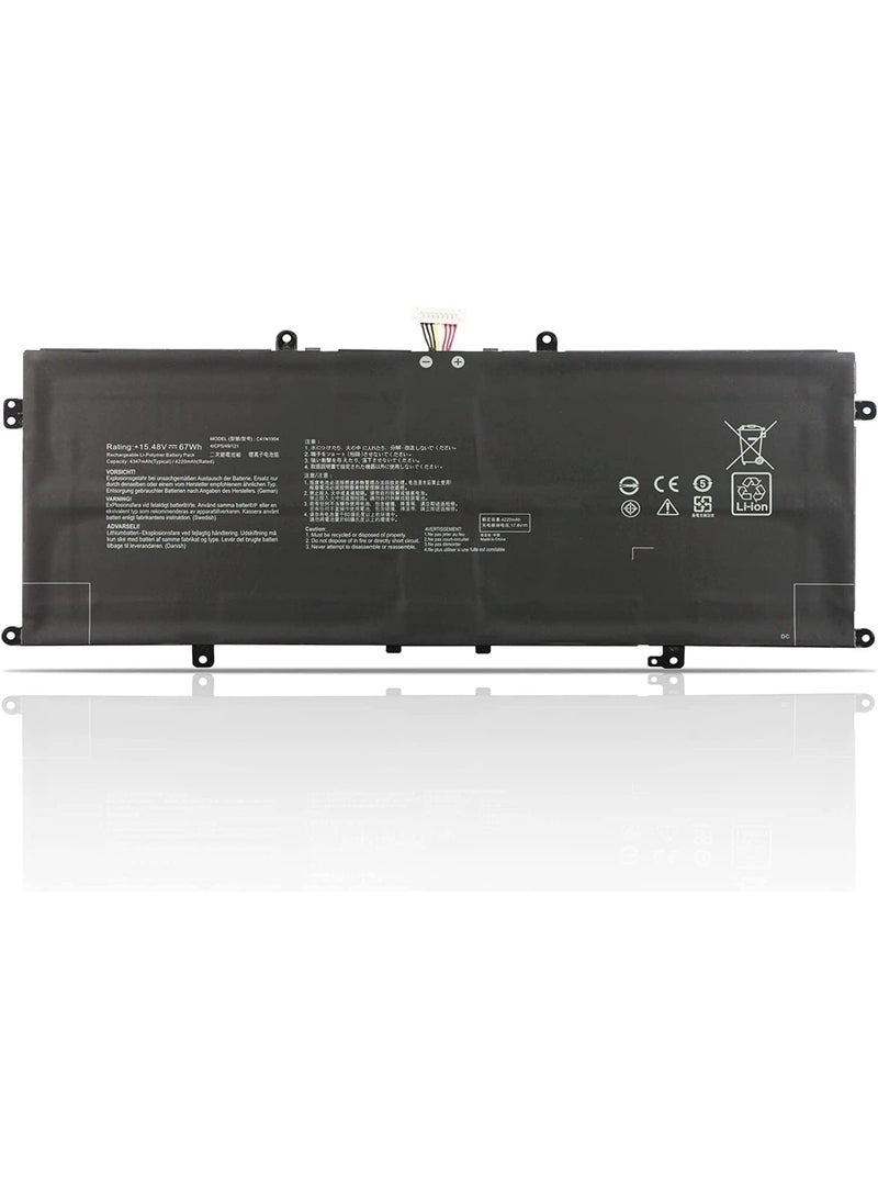 Battery for C41N1904 C41N1904-1 C41N19041 4ICP5/49/121 for Asus Zenbook Flip 13 14 UX363EA UX363JA UX393EA - Image 1